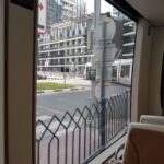 Inside Dubai tram
