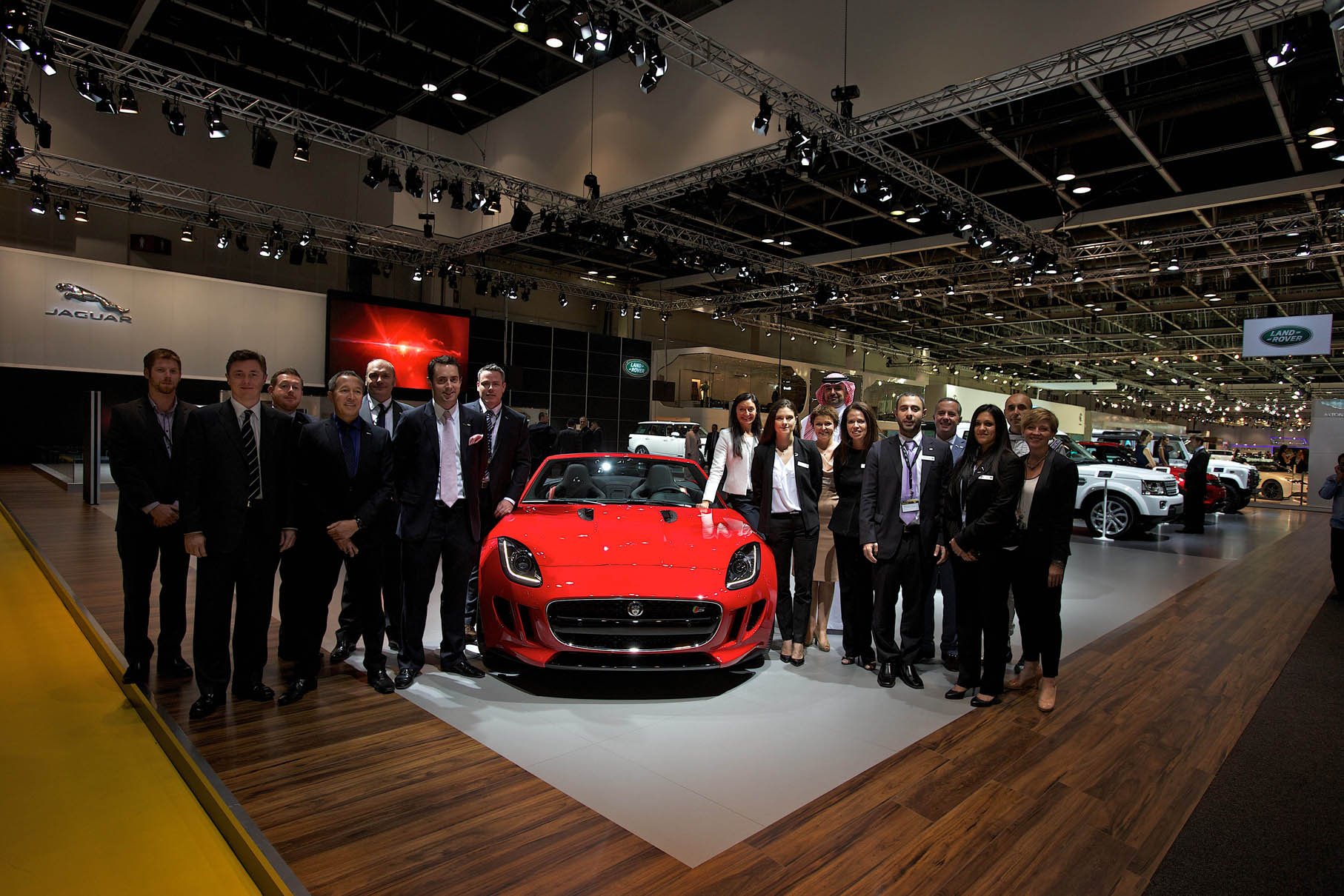Luxury automotive manufacturer Jaguar Land Rover today revealed a sneak preview of the next generation of its technologically advanced vehicles at the Dubai International Motor Sho