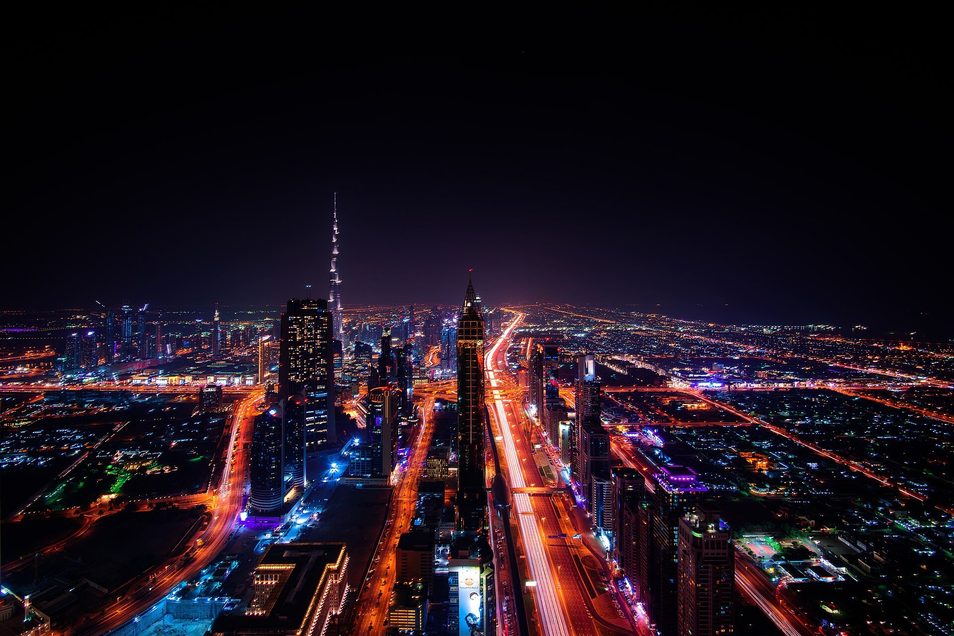 Skyline of Dubai