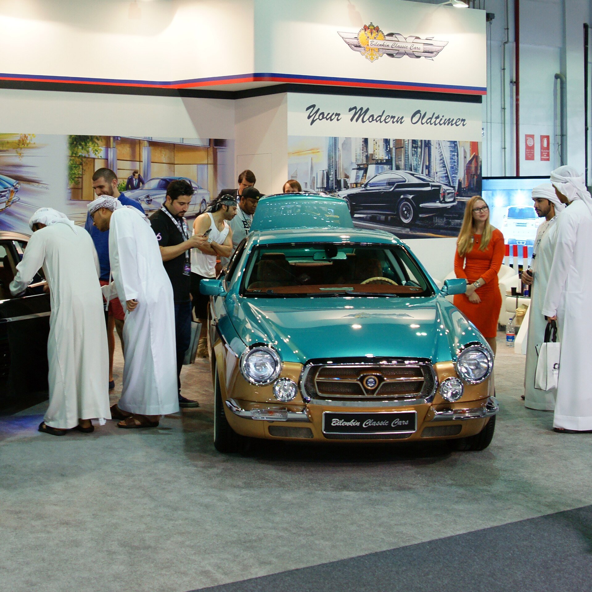 Автомобили Vintage на International Dubai Motor Show 2015