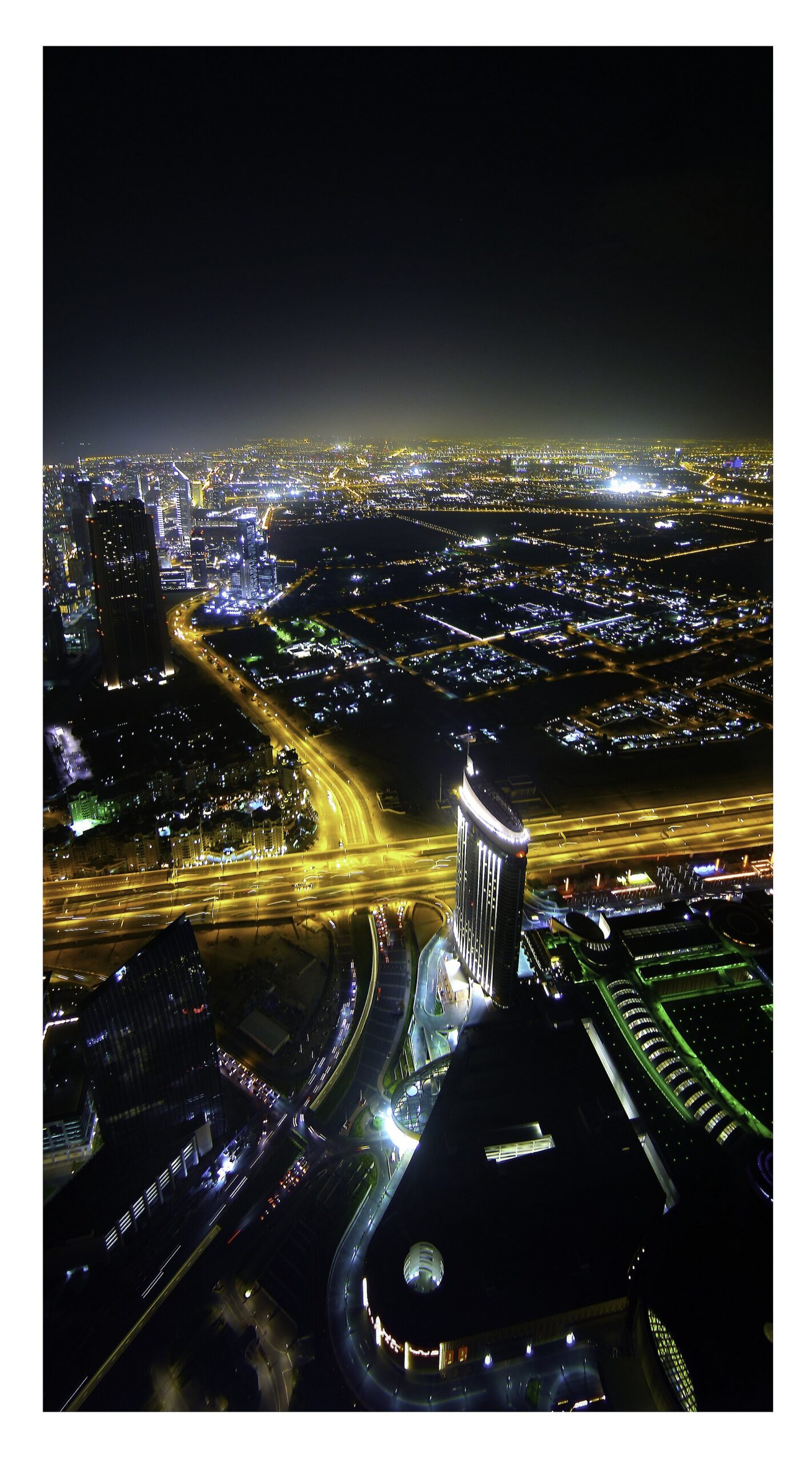 Dubai at night