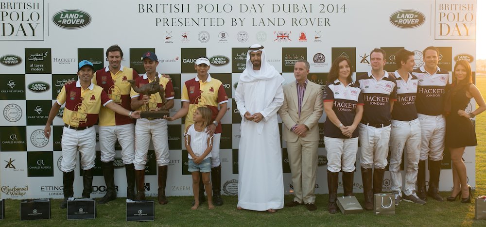 Friday 28 March 2014 saw British Polo Day and the Habtoor family welcome an anticipated 500 VIP guests to the Dubai Polo & Equestrian Club. A firm fixture on the social calendar, B
