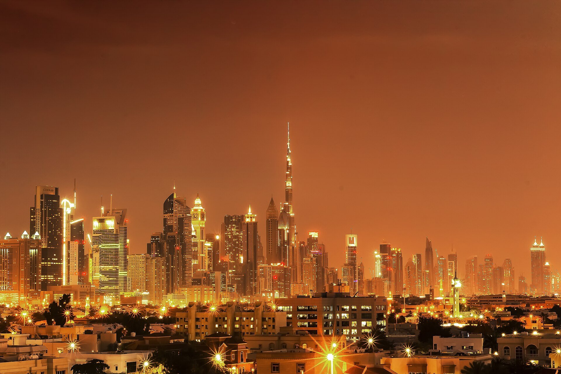 Dubai (/duːˈbaɪ/ doo-by; Arabic: دبي‎ Dubayy, Gulf pronunciation: [dʊˈbɑj]) is the most populous city in the United Arab Emirates (UAE). It is located on the southeast coast of the