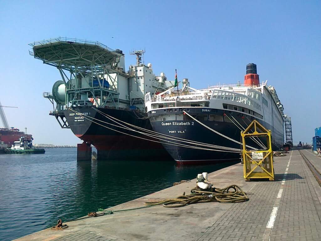 *A tour of Dubai's floating hotel Queen Elizabeth 2* The much famed Queen Elizabeth 2 (QE-2) opened its doors to the public on Wednesday after being docked for 10 years at Port Ras