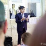 Special Envoy and Presidential Assistant on Foreign Affairs Robert E. A. Borje met with some of the Overseas Filipino Workers (OFWs) in the United Arab Emirates (UAE) during his vi