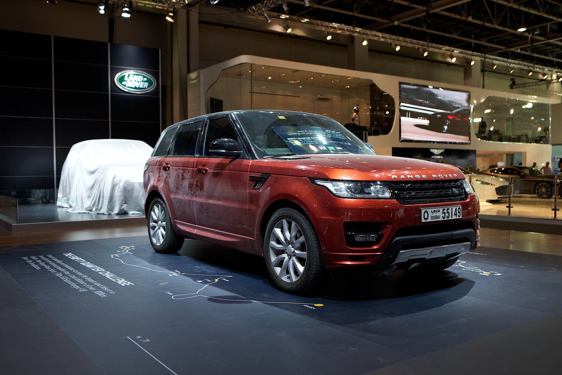 Luxury automotive manufacturer Jaguar Land Rover today revealed a sneak preview of the next generation of its technologically advanced vehicles at the Dubai International Motor Sho