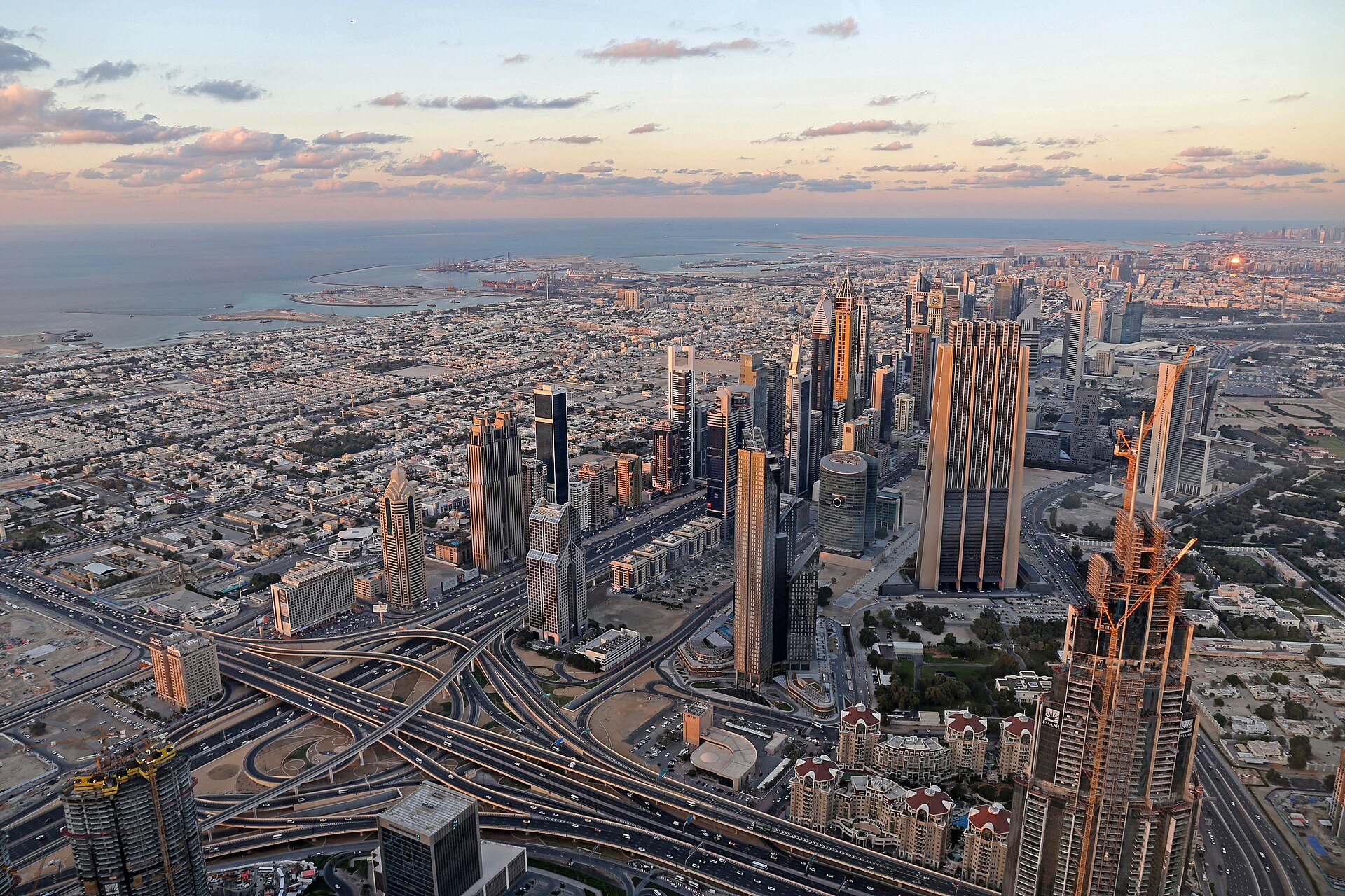 View from Burj Khalifa