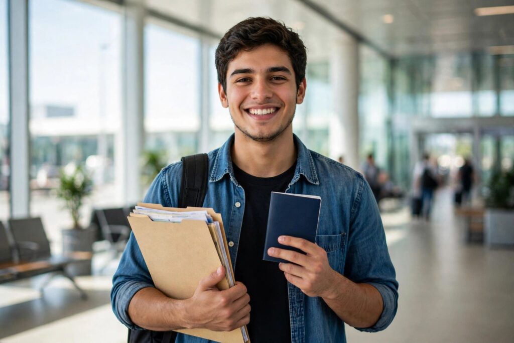 Applicant preparing a second visa application