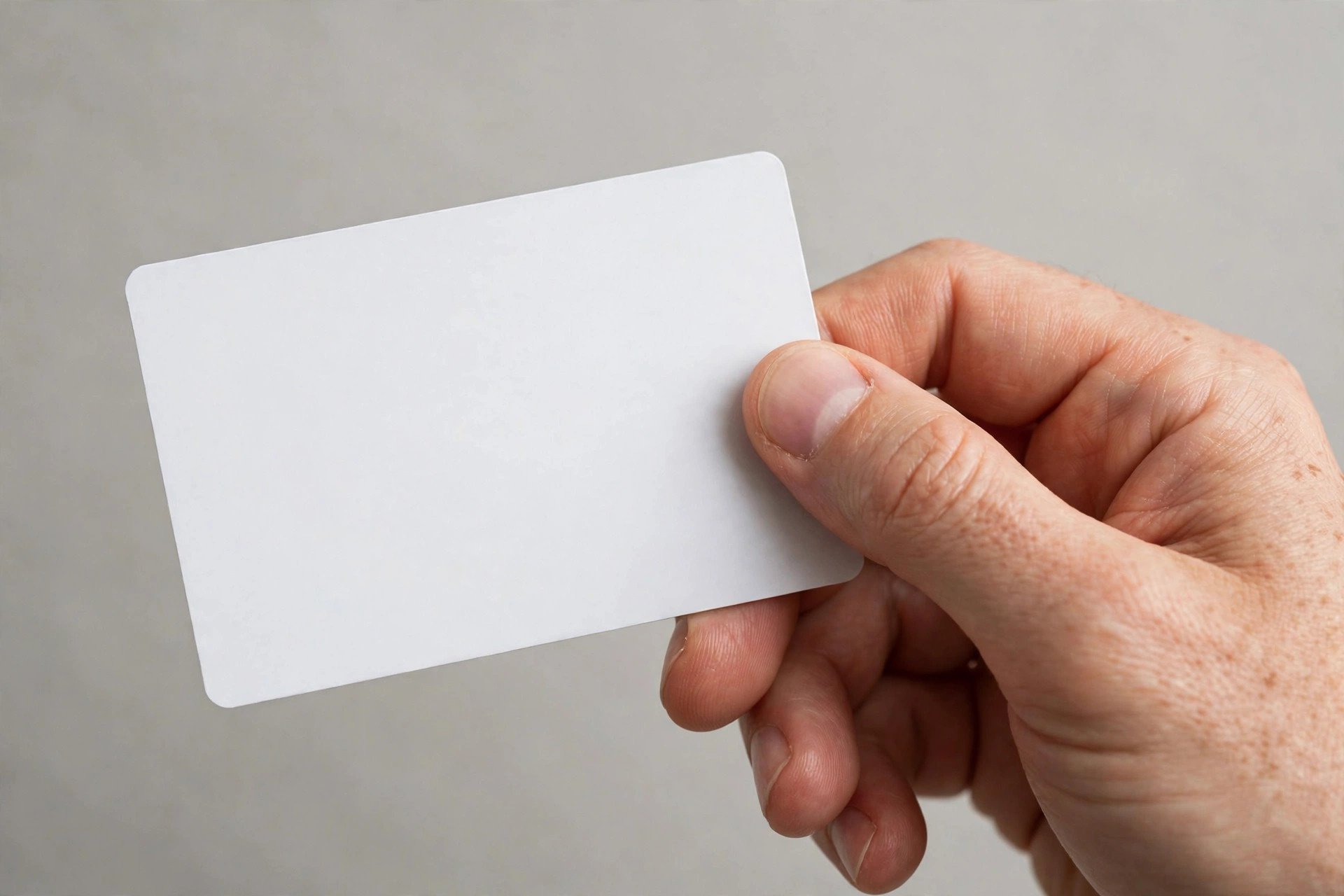 Blank Emirates ID card sample